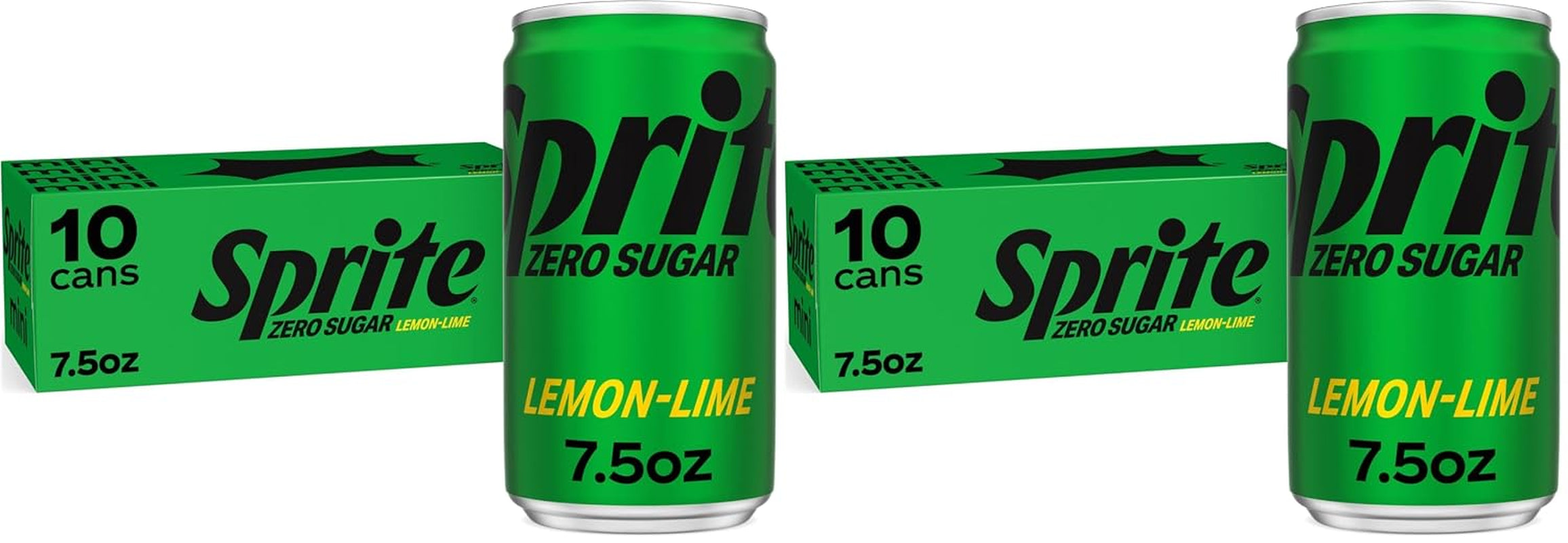 Sprite Lemon-Lime Caffeine Free Soda Soft Drink Fridge Pack Cans, 12 Fl Oz, 12 Pack