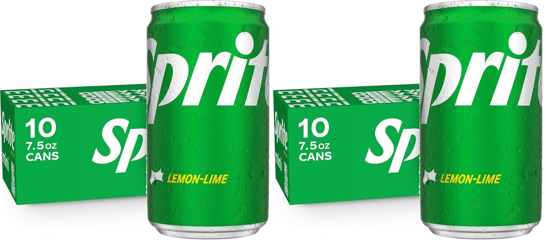 Sprite Lemon-Lime Caffeine Free Soda Soft Drink Fridge Pack Cans, 12 Fl Oz, 12 Pack