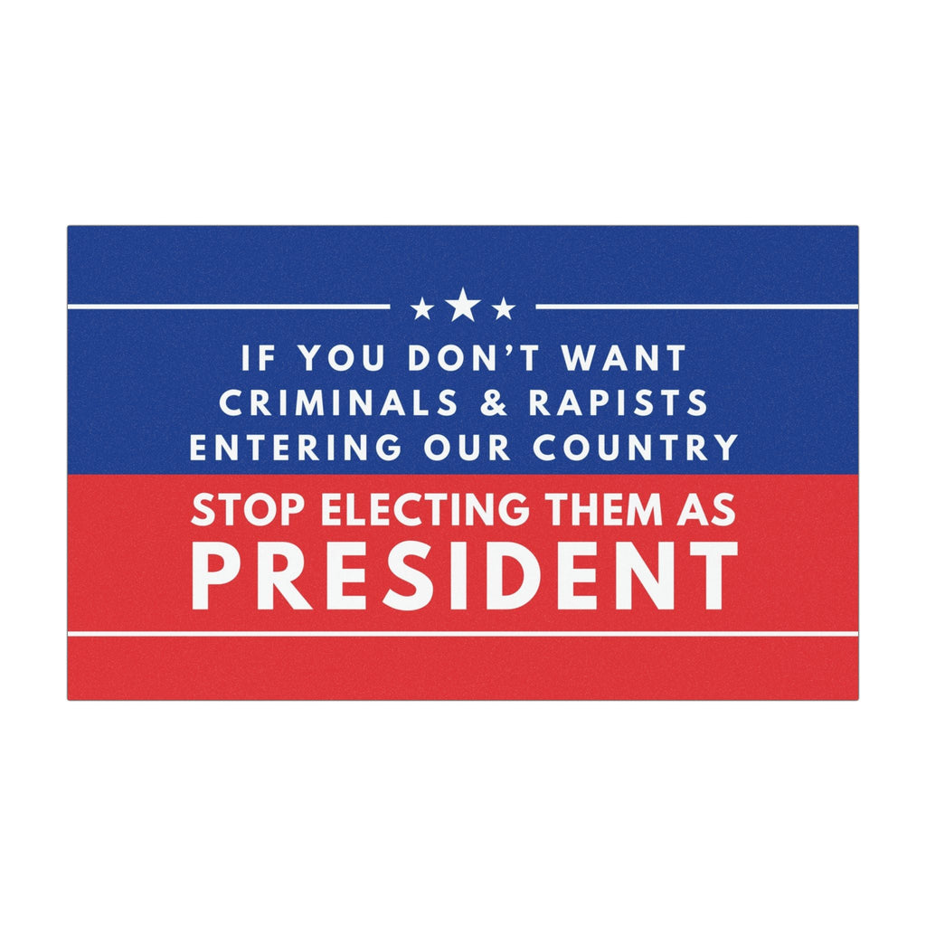 Anti-Trump Car Magnet