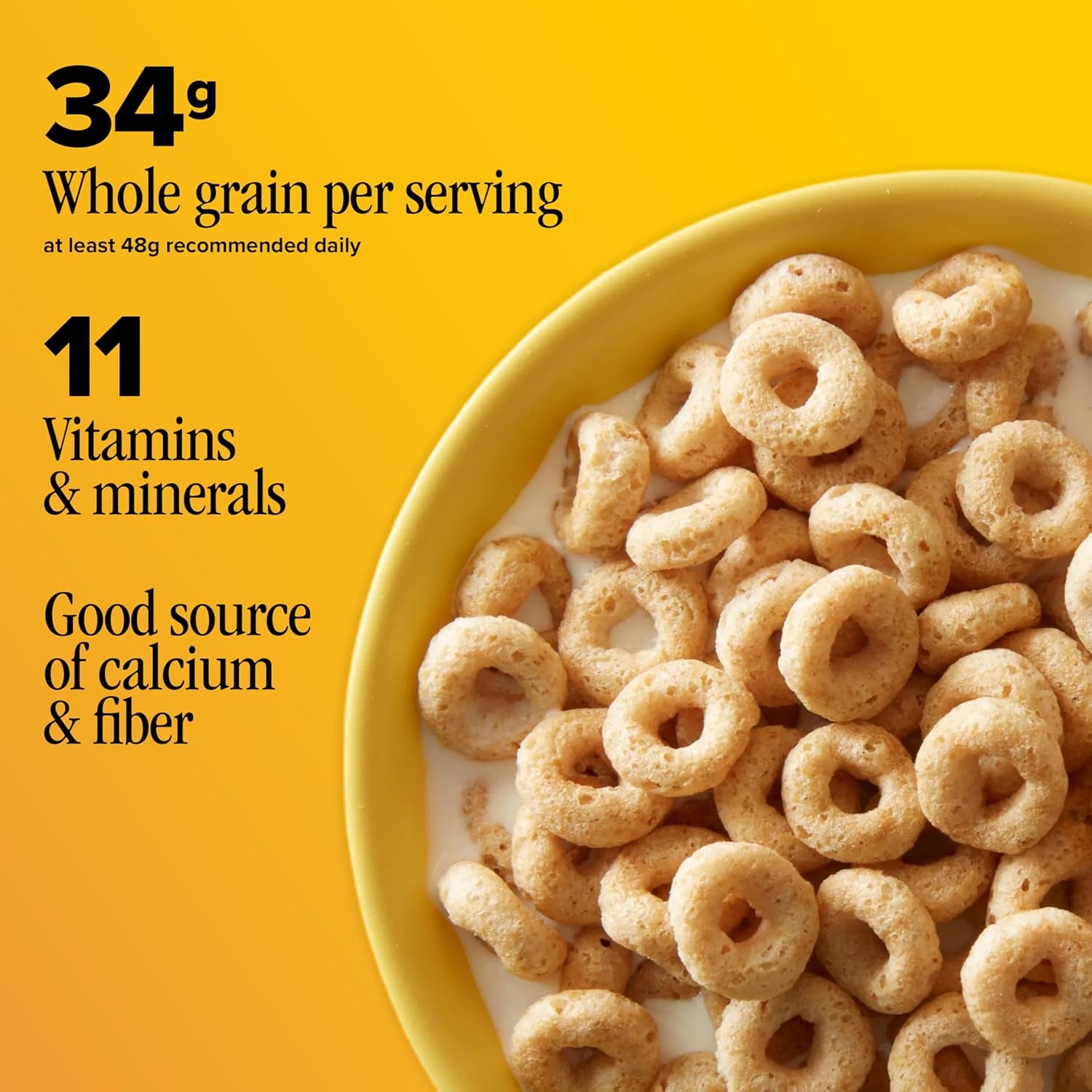 Cheerios, Heart Healthy Gluten Free Breakfast Cereal, Giant Size, 20 Oz