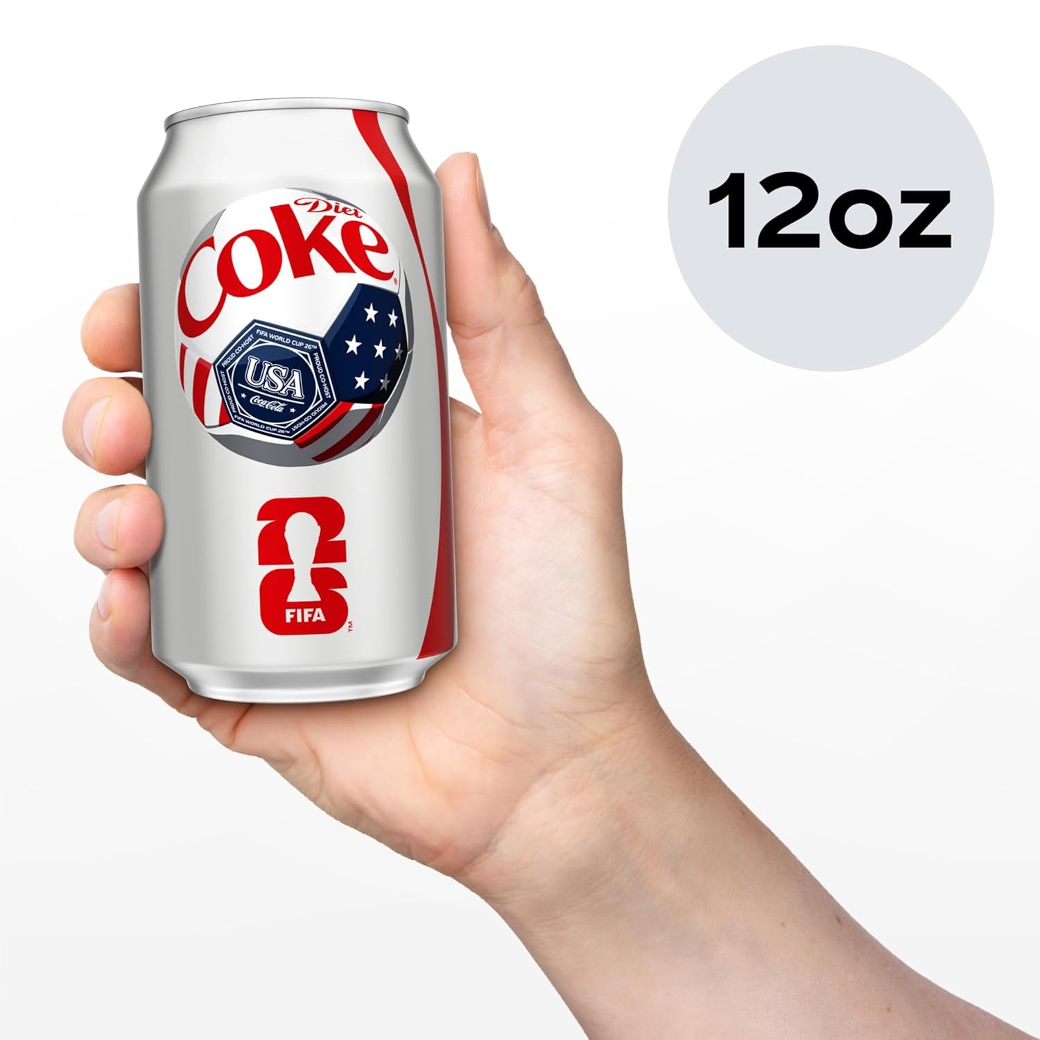 Diet Coke Soda Soft Drink Cans, 12 Fl Oz, 12 Pack