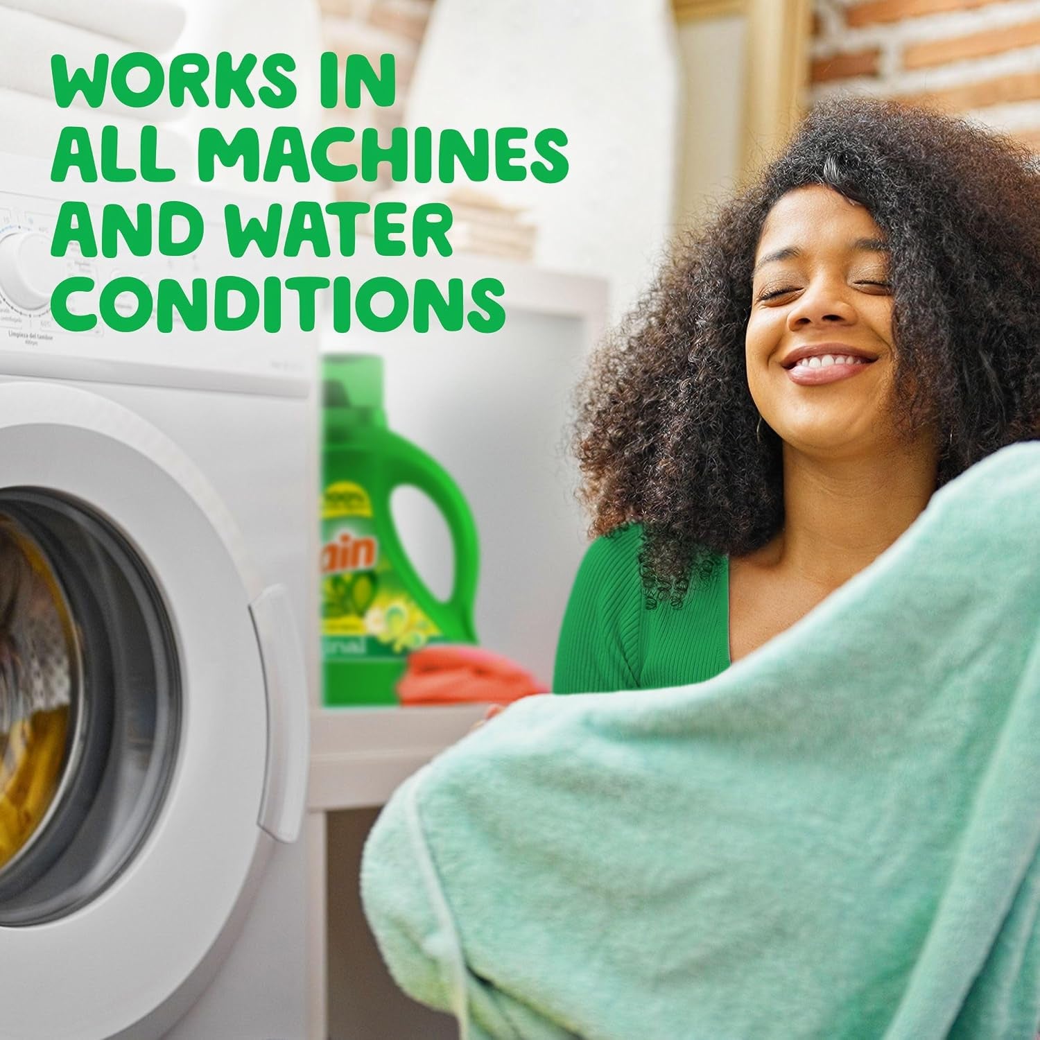 Gain Liquid Laundry Detergent, Freshness, Odor Defense, High Efficiency Washing Machine Liquid Laundry Soap, Original Scent, 132 Fl Oz, 100 Loads (Packaging May Vary)