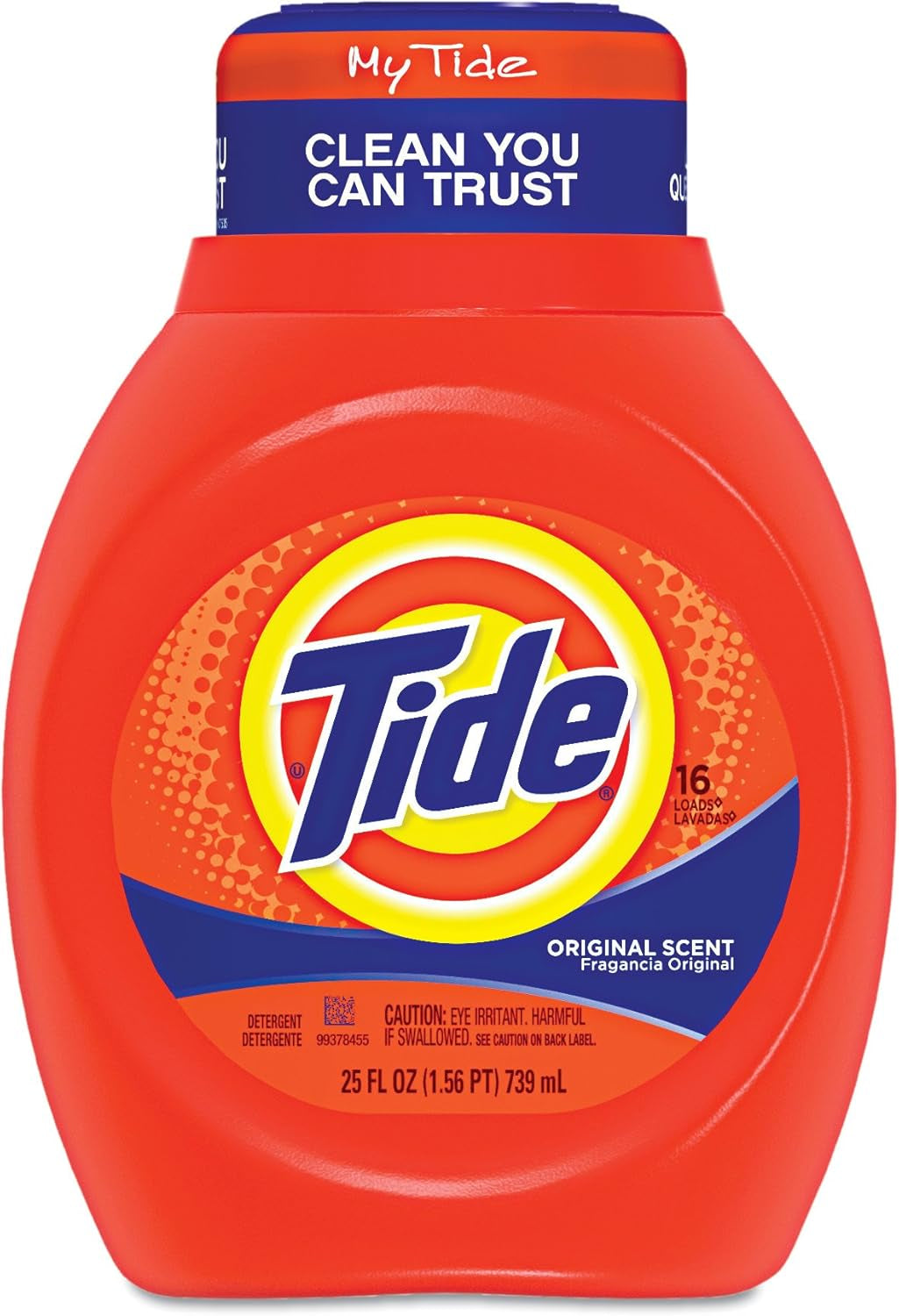 Tide Laundry Detergent Liquid, Original Scent, 64 Loads, 80 FL OZ, Works on 100% of Common Stains, Laundry Soap, Liquid Laundry Detergent