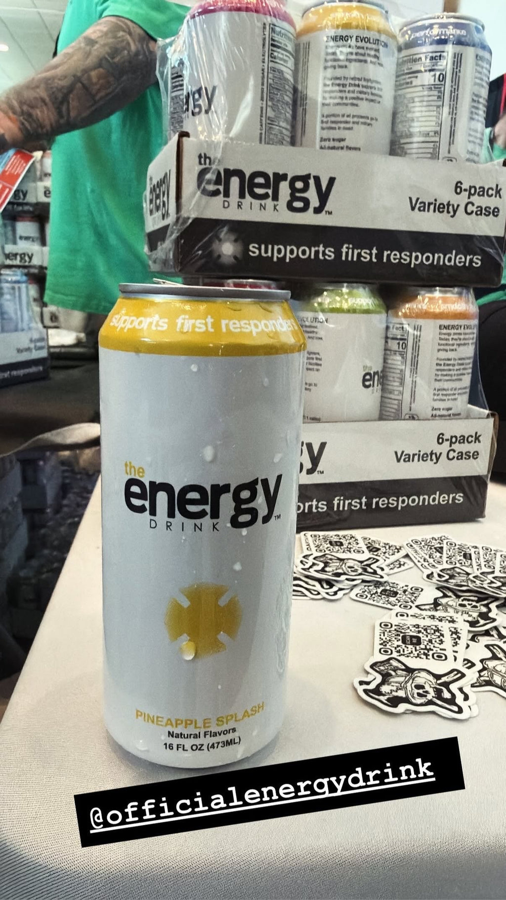 the Energy Drink™ Pineapple Splash 12-Pack