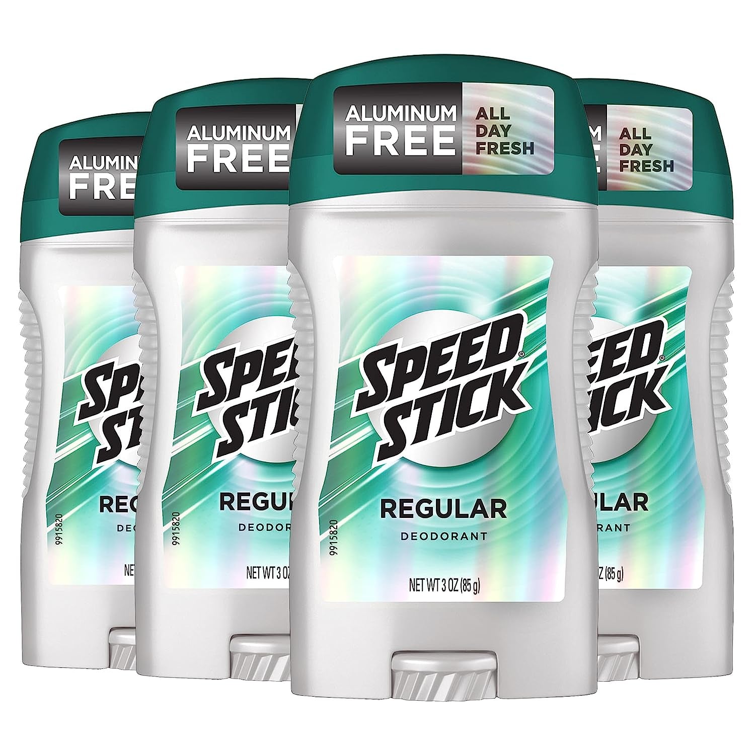 Speed Stick Power Antiperspirant Deodorant for Men, 72 HR Sweat & Odor Protection, Unscented, 3.0 Oz Stick (4 Pack)