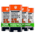 Right Guard Xtreme Defense Antiperspirant Deodorant Gel, Fresh Blast Scent - 5-In-1 Deodorant Men Can Trust, 72-Hour Odor Control, Invisible Gel for Men, 4 Oz (4 Pack)