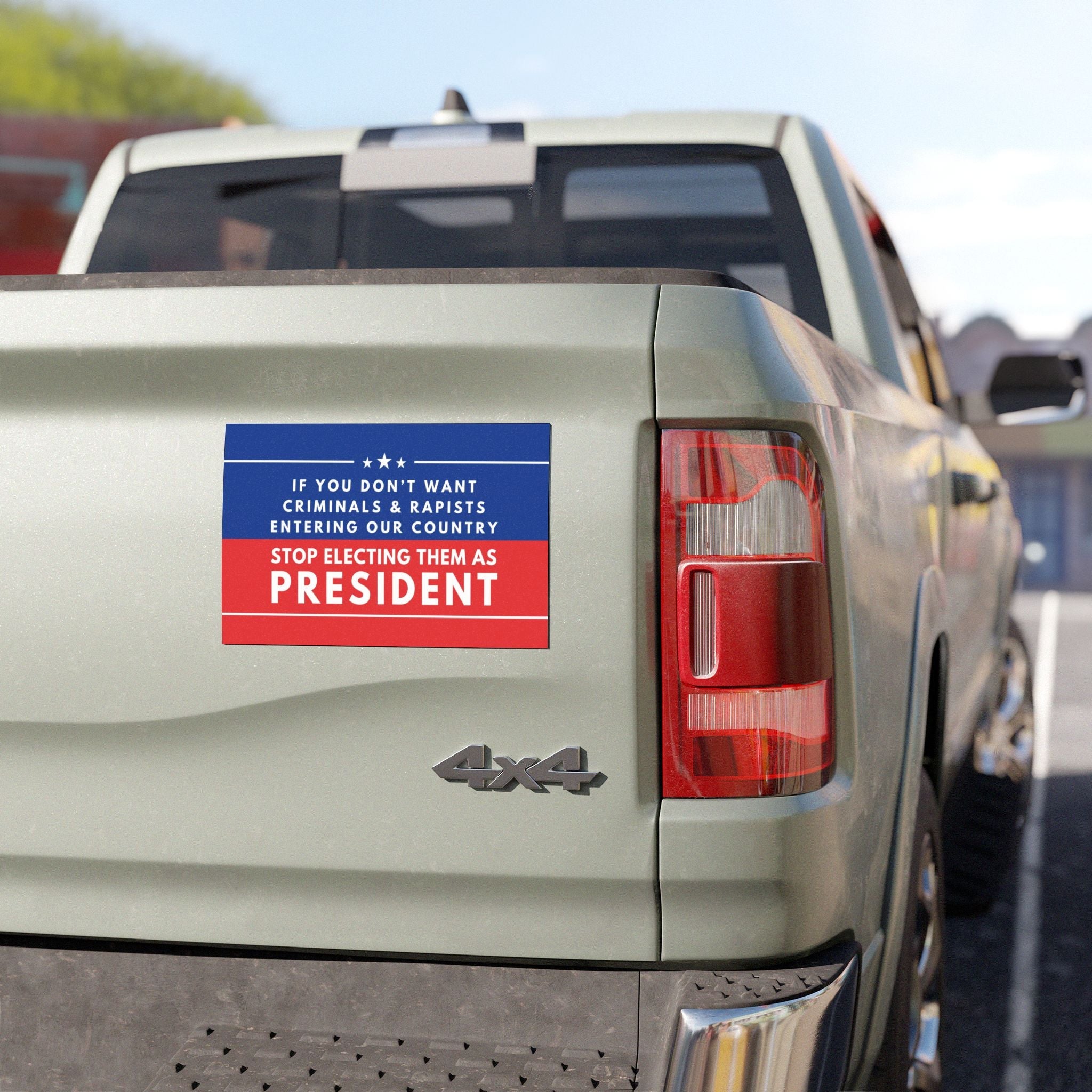 Anti-Trump Car Magnet