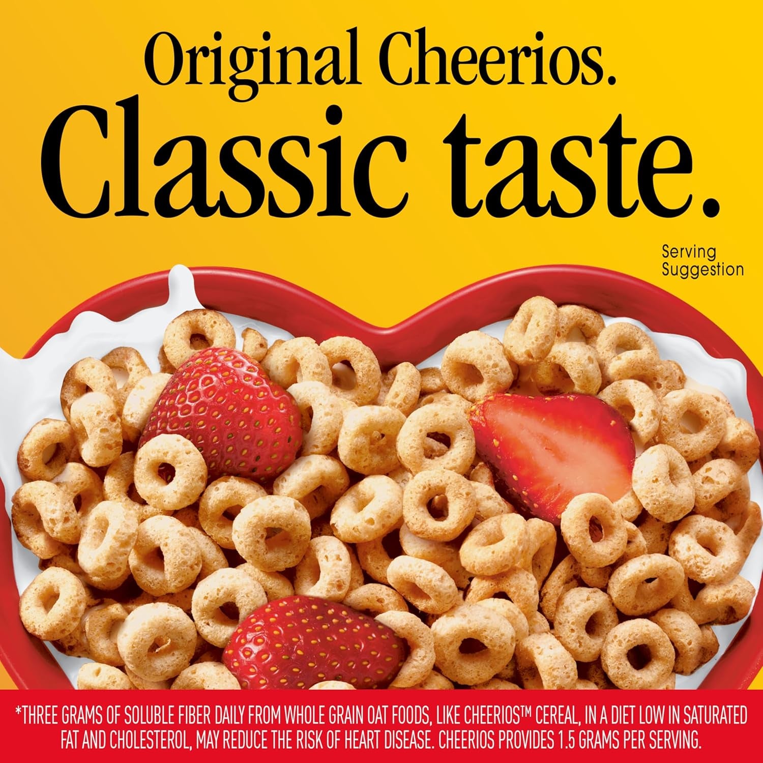 Cheerios, Heart Healthy Gluten Free Breakfast Cereal, Giant Size, 20 Oz