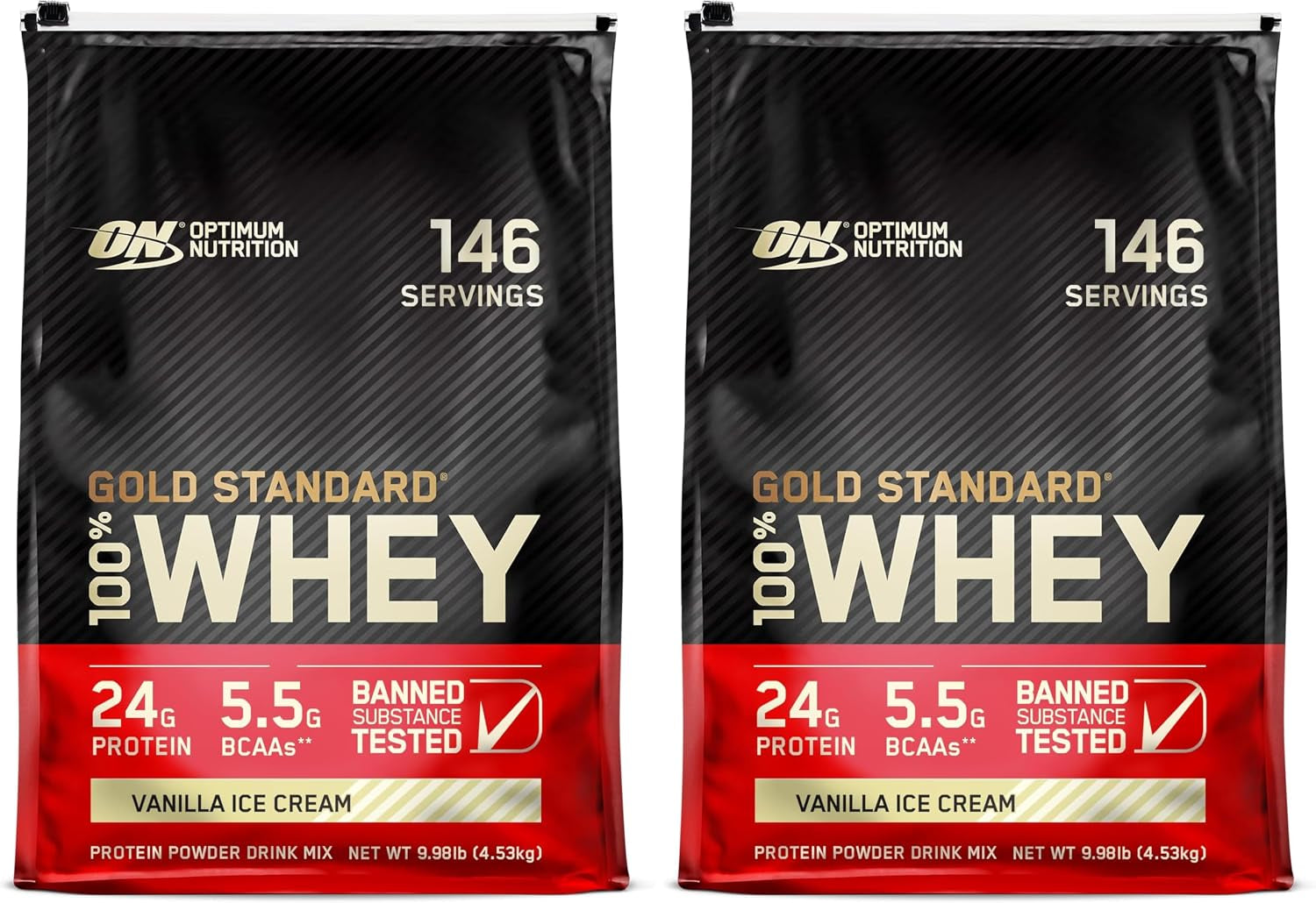 Optimum Nutrition Gold Standard 100% Whey Protein Powder, Double Rich Chocolate 1.98 Pound (Packaging May Vary)