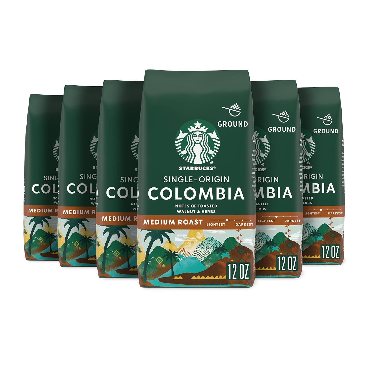 Starbucks Ground Coffee, Medium Roast Coffee, House Blend, 100% Arabica, 1 Bag (18 Oz)