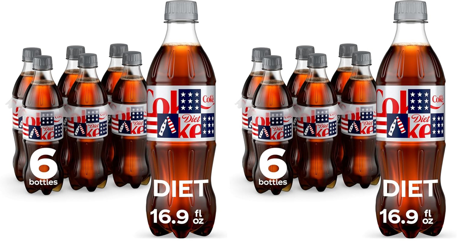 Diet Coke Soda Soft Drink Cans, 12 Fl Oz, 12 Pack