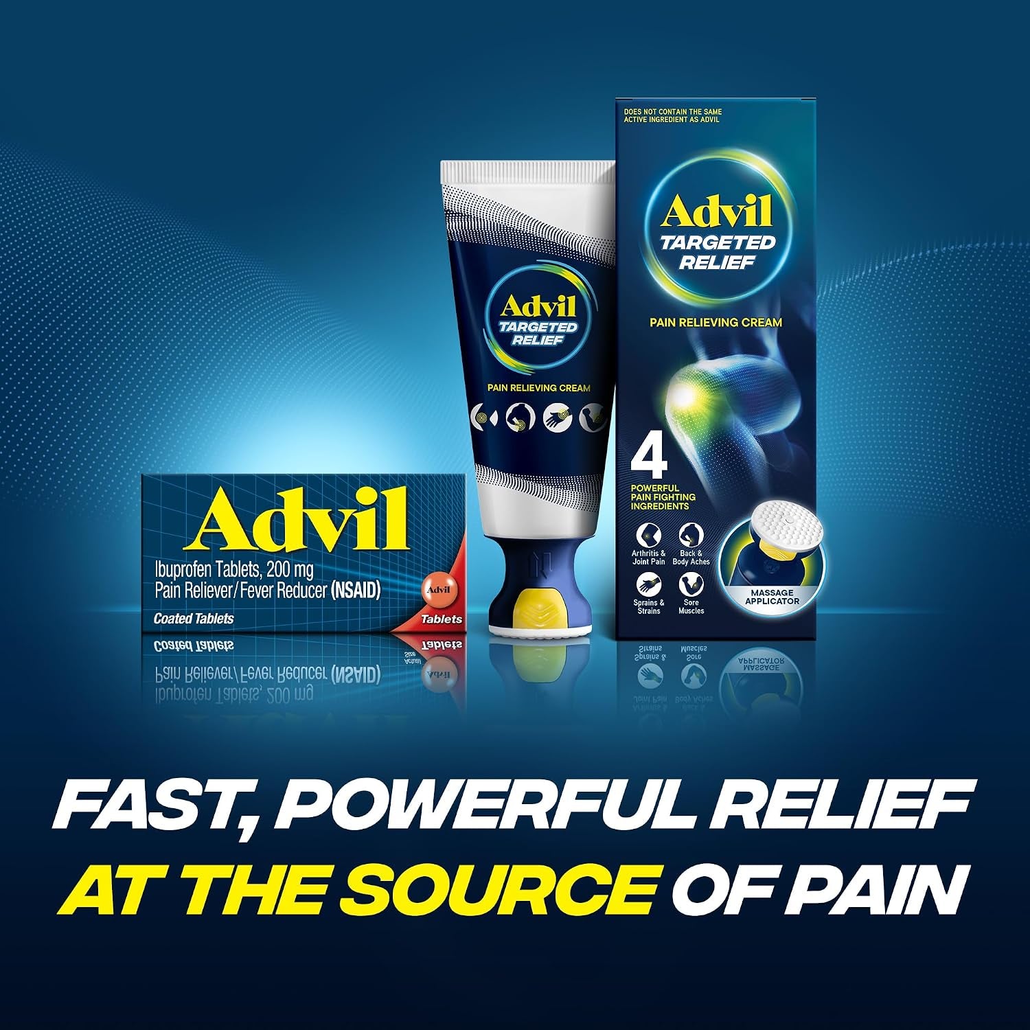 Advil Pain Reliever and Fever Reducer, Ibuprofen 200Mg for Pain Relief - 300 Count, Advil PM Pain Reliever and Nighttime Sleep Aid, Ibuprofen for Pain Relief and Diphenhydramine Citrate - 2 Count