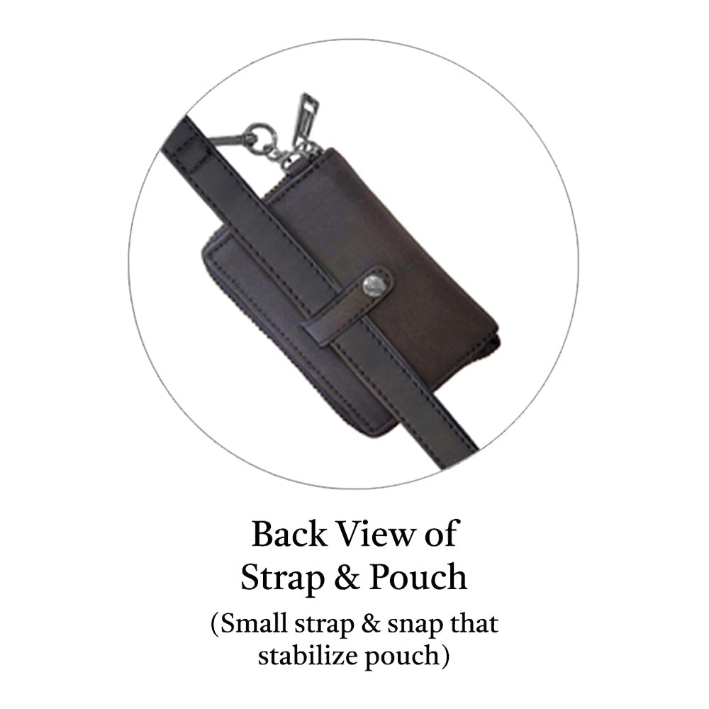 Clip & Go - Brushed Vegan Leather Strap