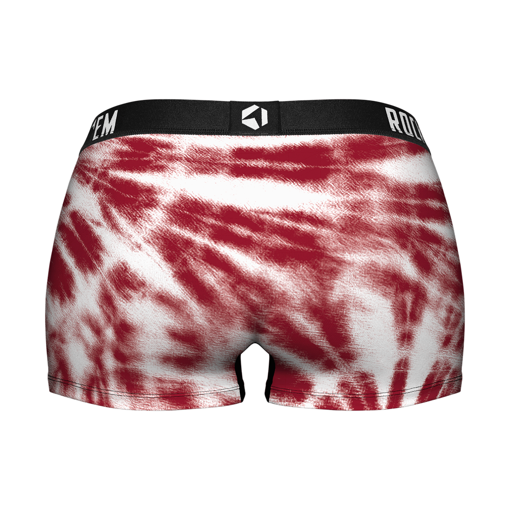 Women's Boy Shorts - Alabama Crimson Tide - Team Tie Dye