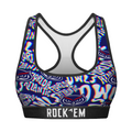 Women's Sports Bra - FAU Owls - Twisted Wordmark