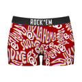 Women's Boy Shorts - Oklahoma Sooners - Twisted Wordmark