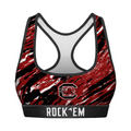 Women's Sports Bra - South Carolina Gamecocks - Retro Paint