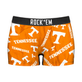 Women's Boy Shorts - Tennessee Volunteers - Logo All-Over