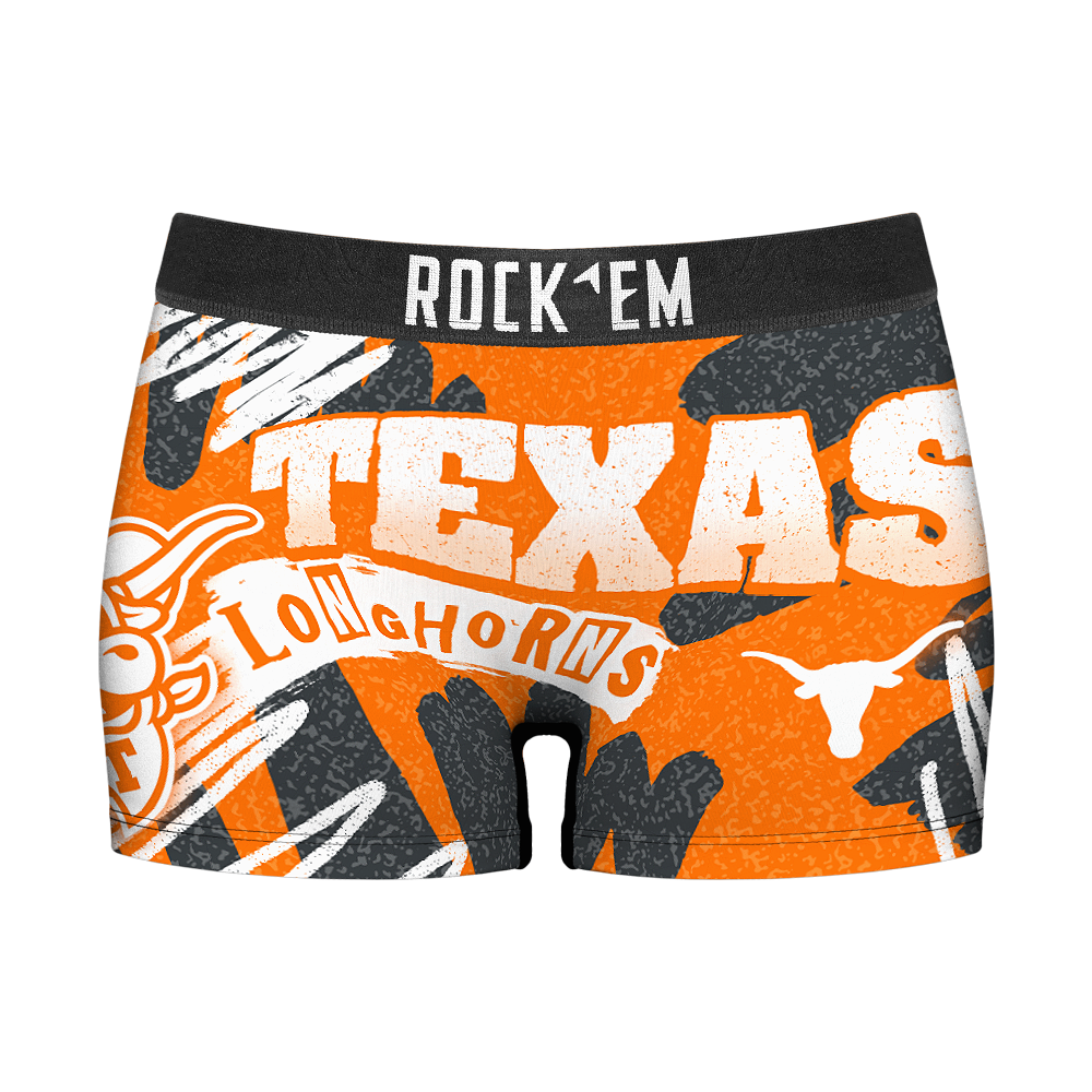 Women's Boy Shorts - Texas Longhorns - Team Blast