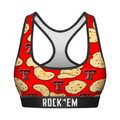 Women's Sports Bra - Texas Tech Red Raiders - Tortillas All-Over