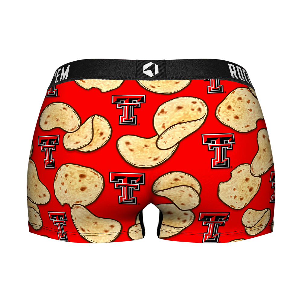 Women's Boy Shorts - Texas Tech Red Raiders - Tortillas All-Over