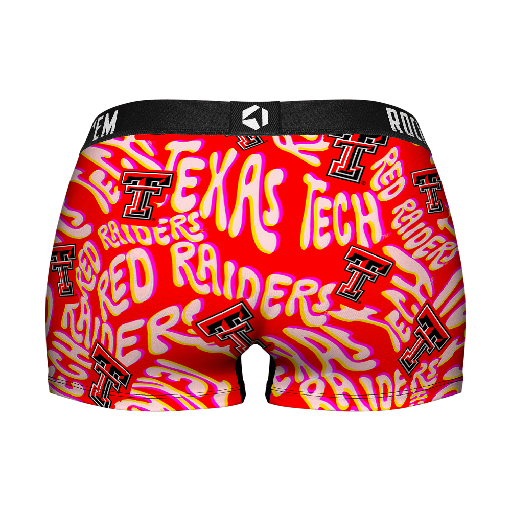 Women's Boy Shorts - Texas Tech Red Raiders - Twisted Wordmark