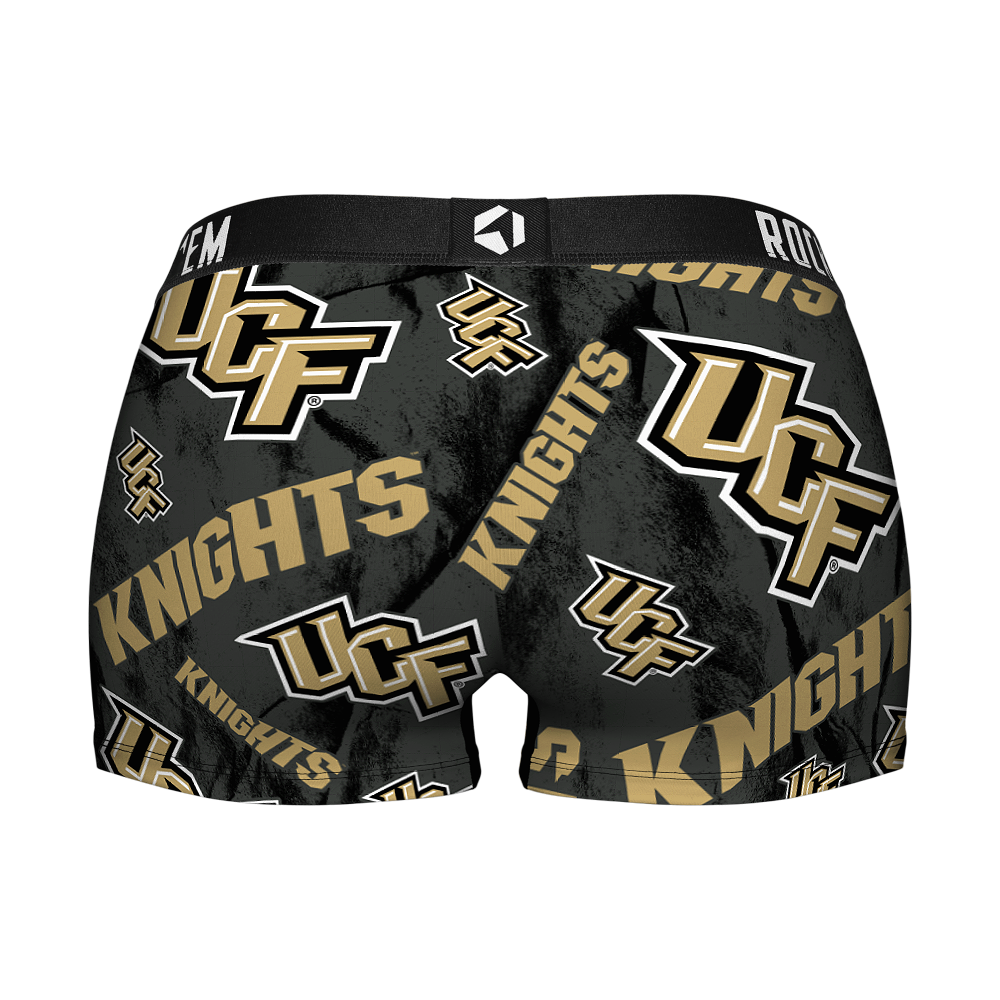 Women's Boy Shorts - UCF Knights - Logo All-Over