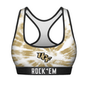Women's Sports Bra - UCF Knights - Team Tie Dye