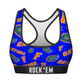 Women's Sports Bra - Florida Gators - Logo All-Over