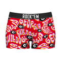 Women's Boy Shorts - Georgia Bulldogs - Twisted Wordmark