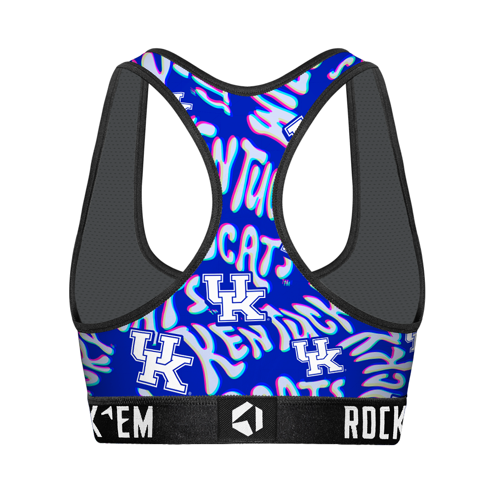 Women's Sports Bra - Kentucky Wildcats - Twisted Wordmark