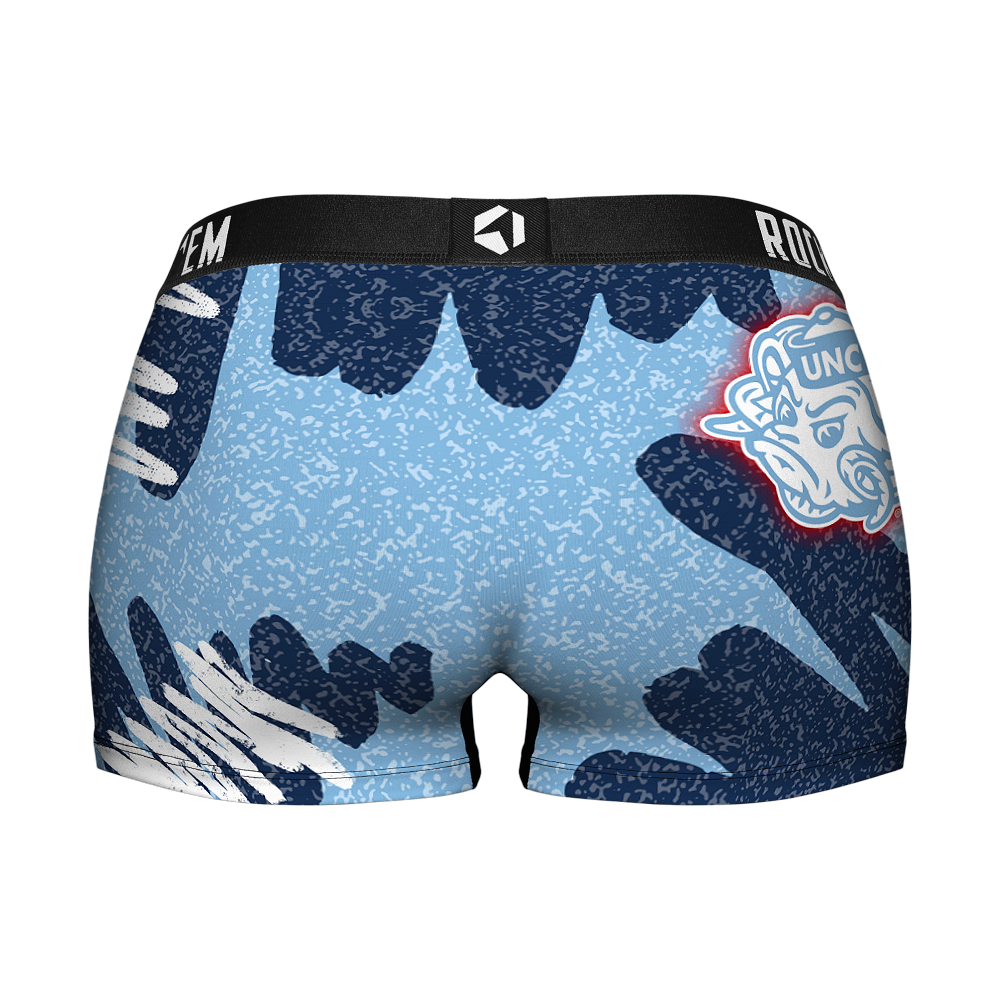 Women's Boy Shorts - North Carolina Tar Heels - Team Blast