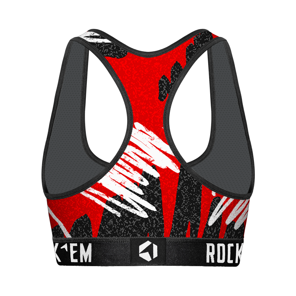 Women's Sports Bra - Utah Utes - Team Blast