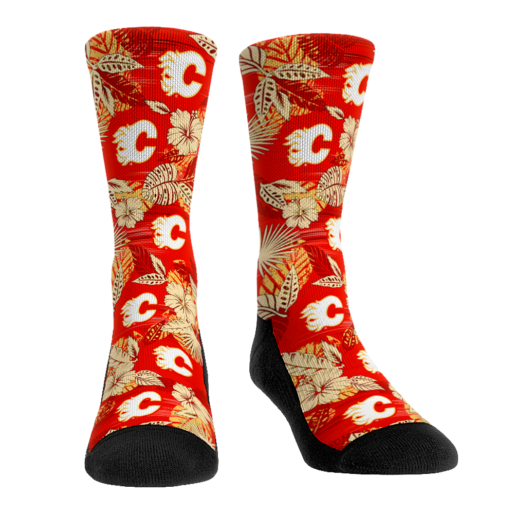 Calgary Flames - Floral