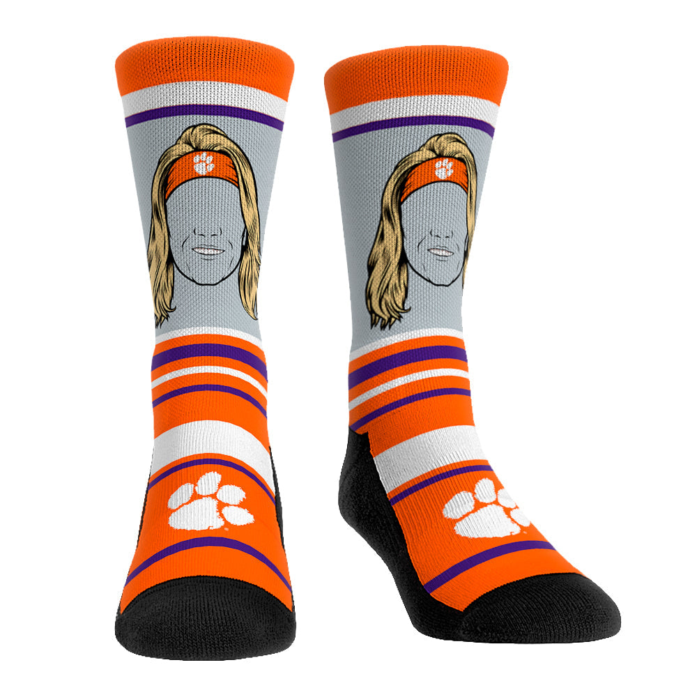 Trevor Lawrence - Clemson Tigers - Superstar Stripes