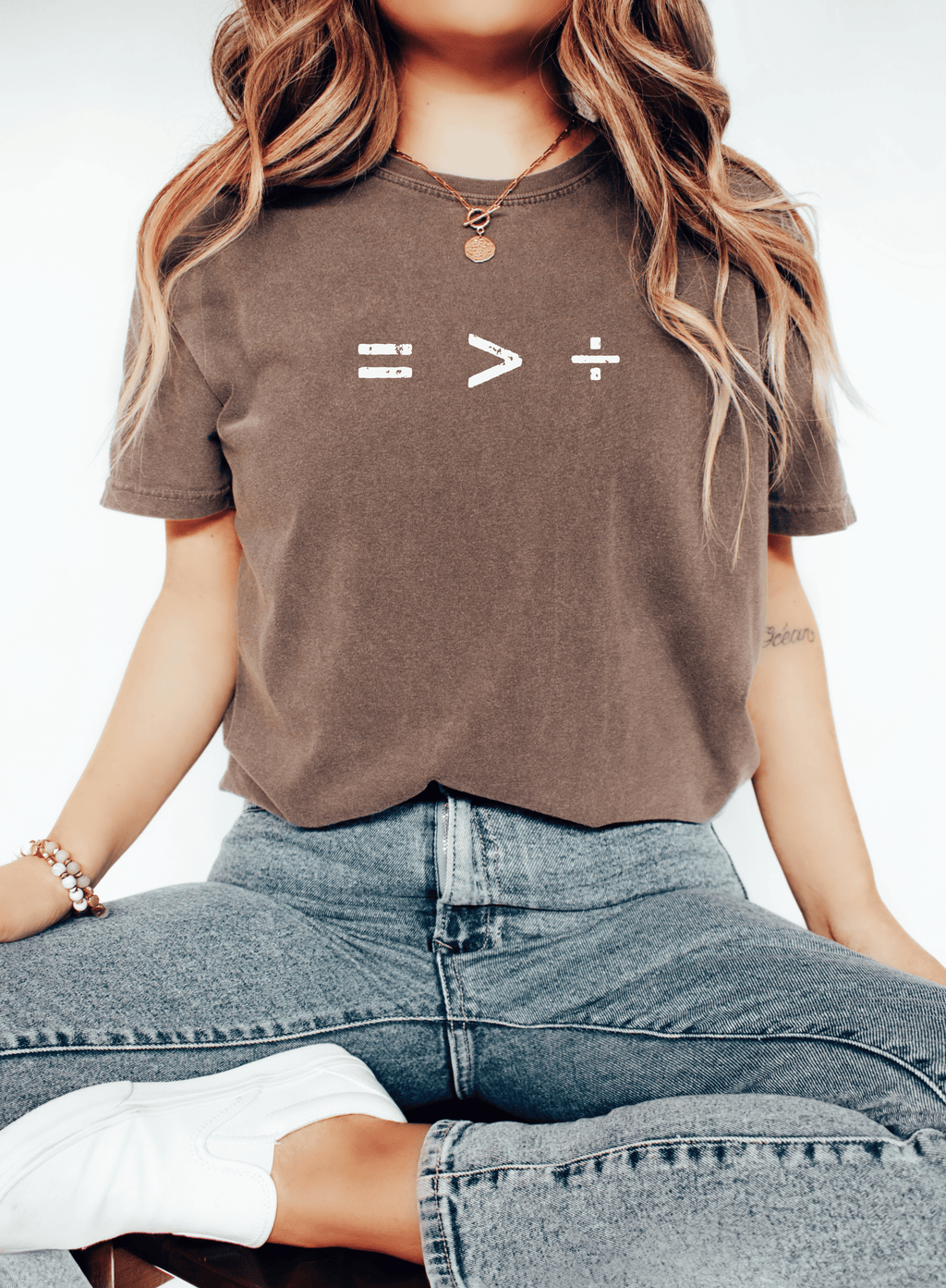 Equality Is Greater Than Division Graphic Tee, Social Justice Shirt