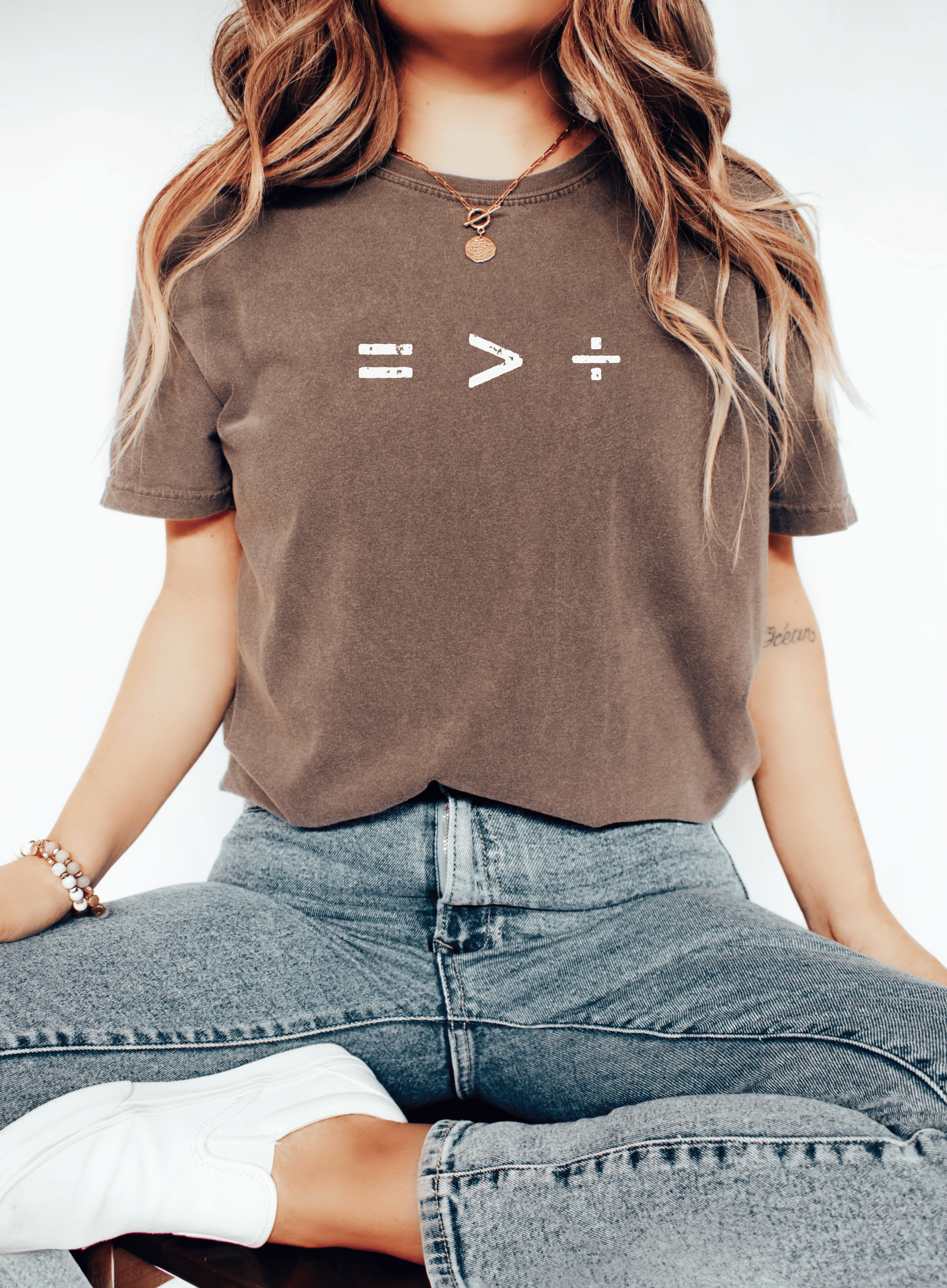 Equality Is Greater Than Division Graphic Tee, Social Justice Shirt