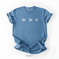 Equality Is Greater Than Division Graphic Tee, Social Justice Shirt