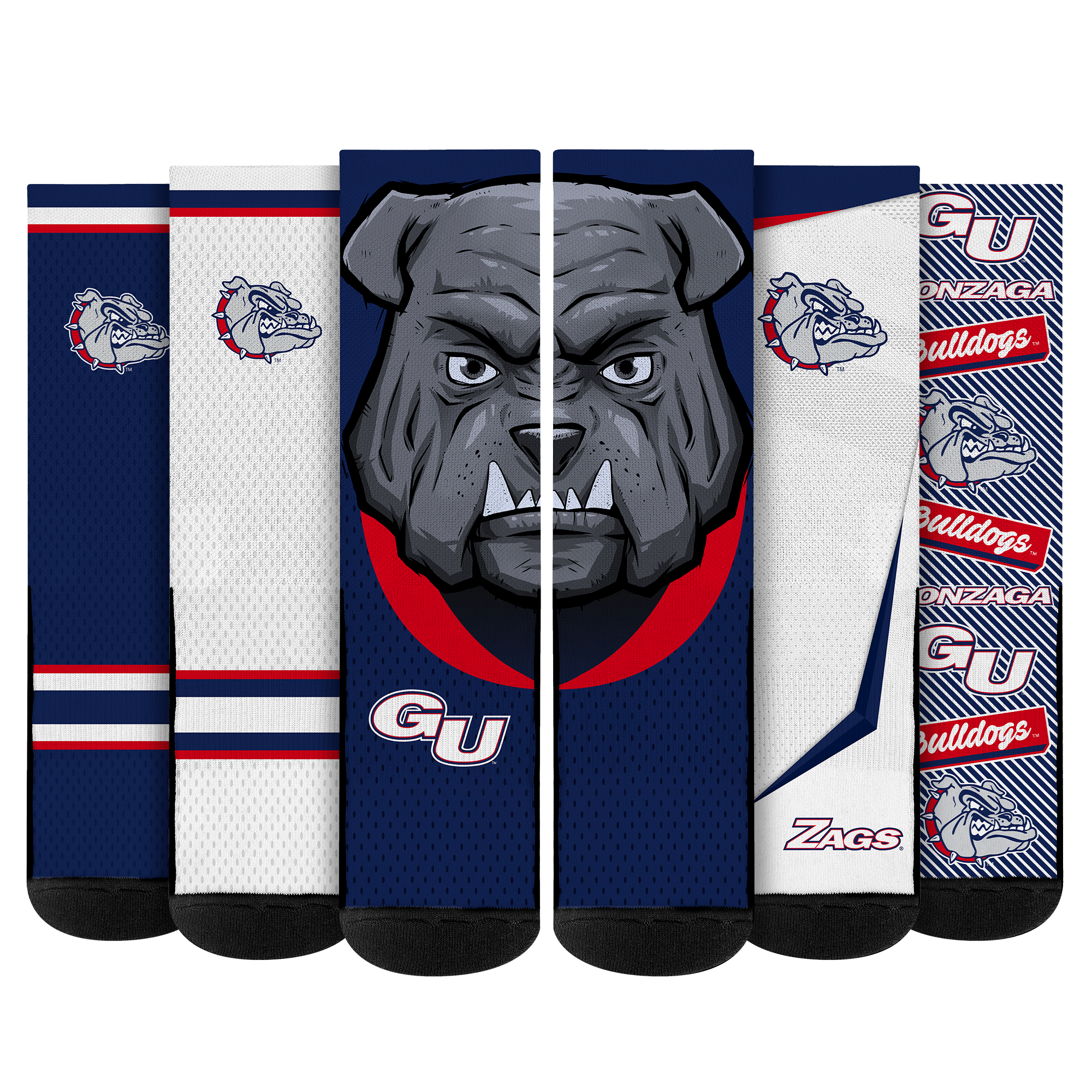 Gonzaga Bulldogs - Super Fan Bundle 5-Pack