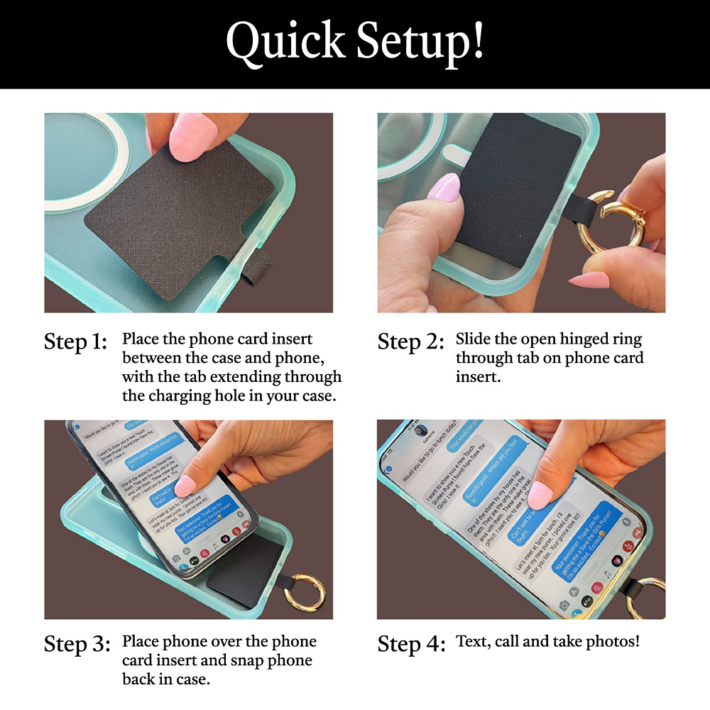 Clip & Go Strap with Pouch - Solid Collection
