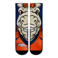 Denver Broncos - Split Face Mascot