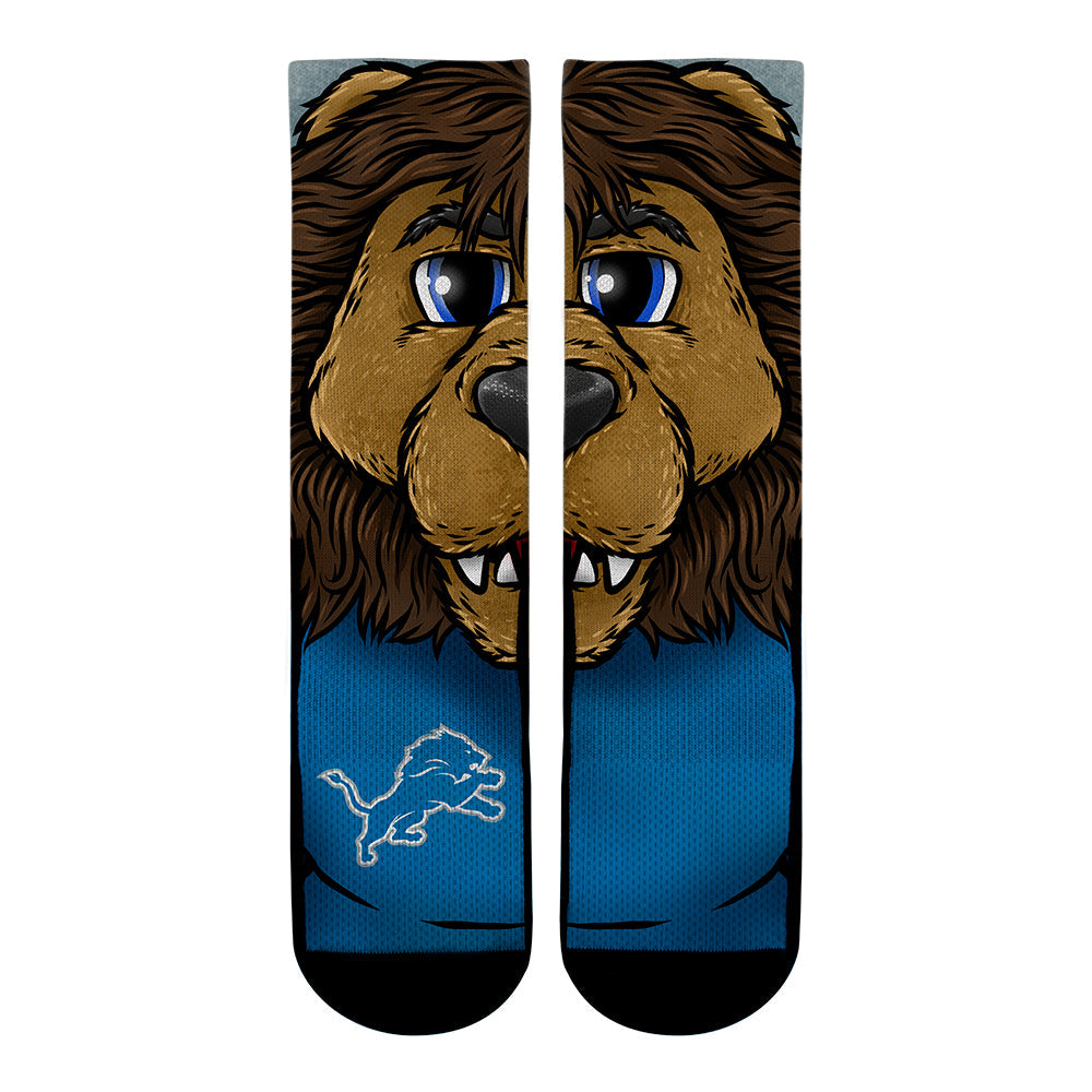 Detroit Lions - Split Face Mascot