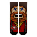 San Francisco 49ers - Split Face Mascot