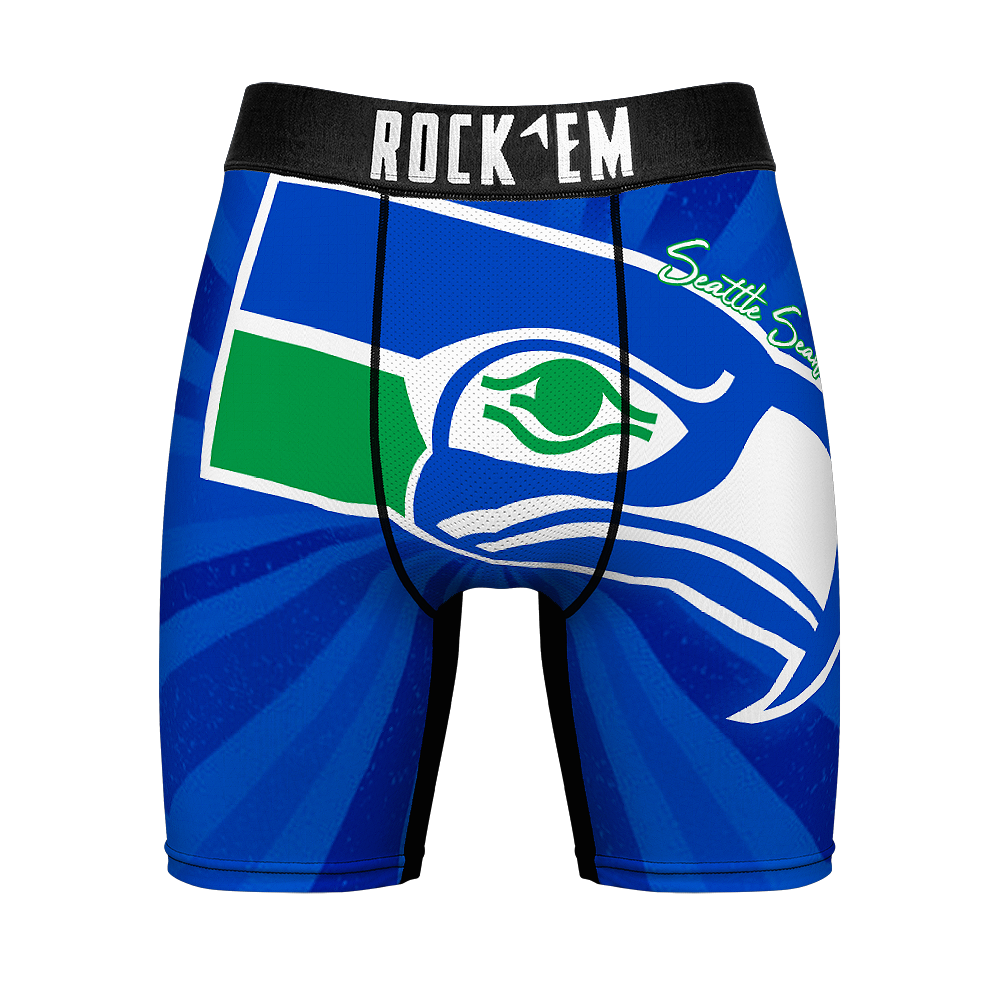 Seattle Seahawks - Throwback Swirl