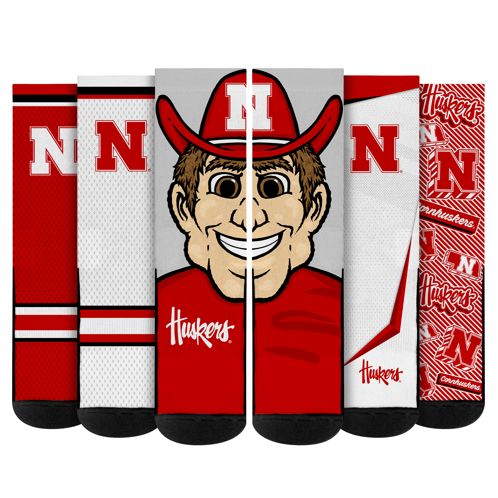 Nebraska Huskers - Super Fan Bundle 5-Pack