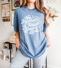No Human Is Illegal on Stolen Land Graphic Tee