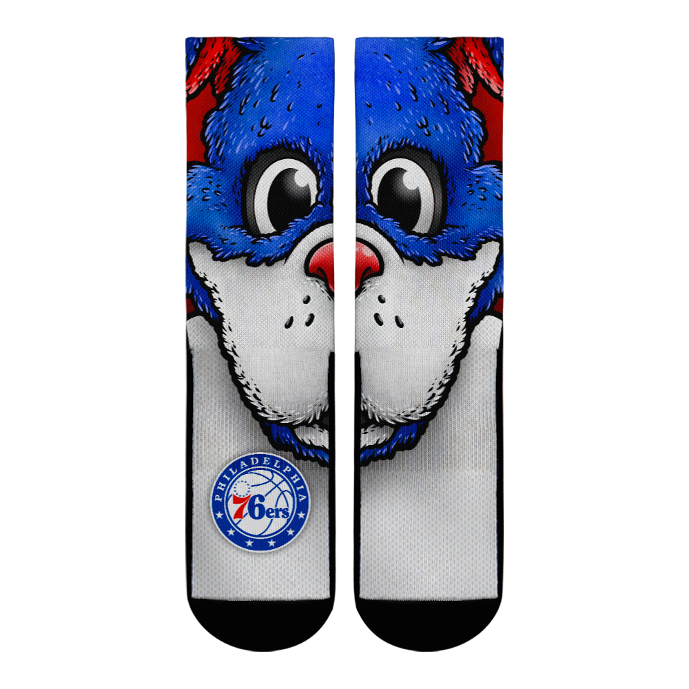 Philadelphia 76ers - Split Face Mascot