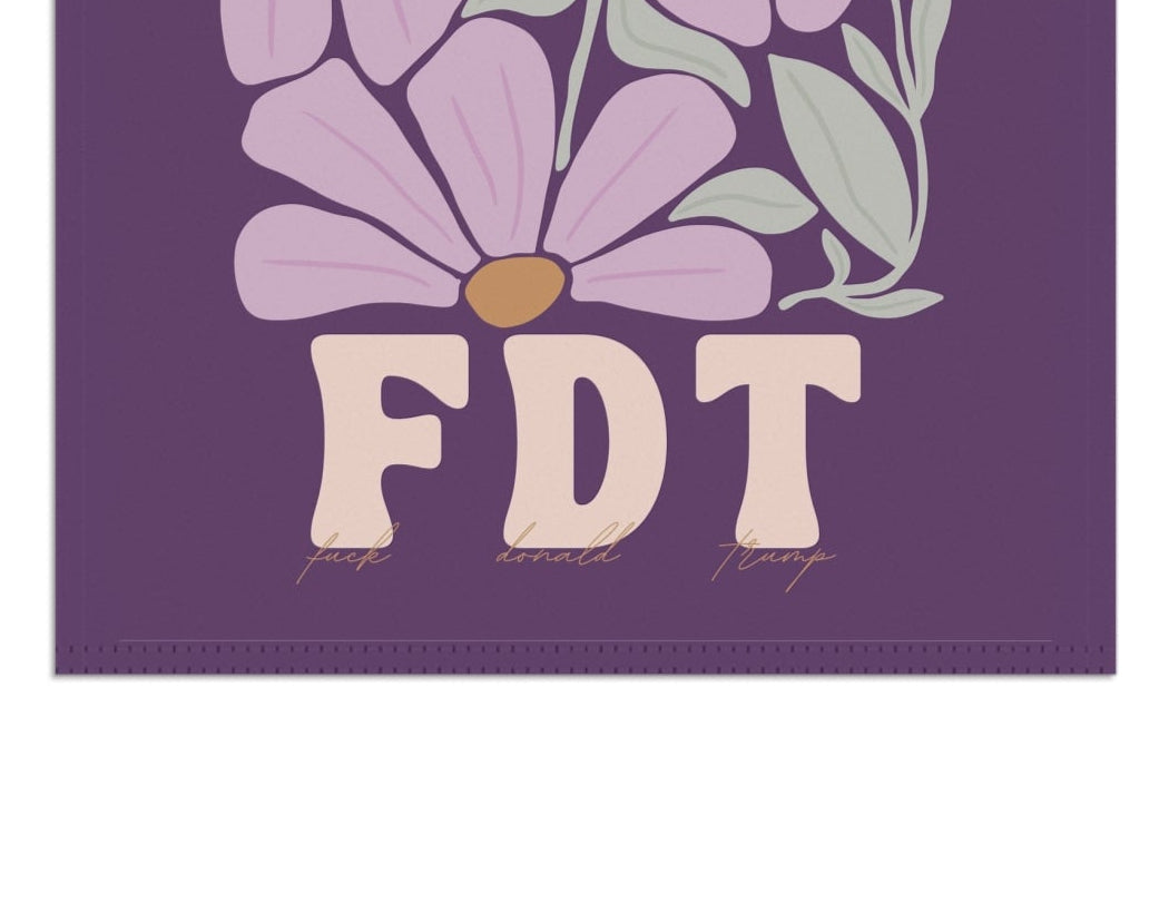 FDT Floral Garden Flag