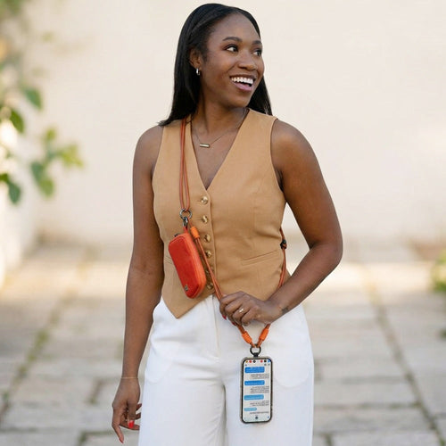 Active Crossbody w/RFID Pouch Twin Rope