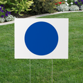 Blue Dot Yard Sign